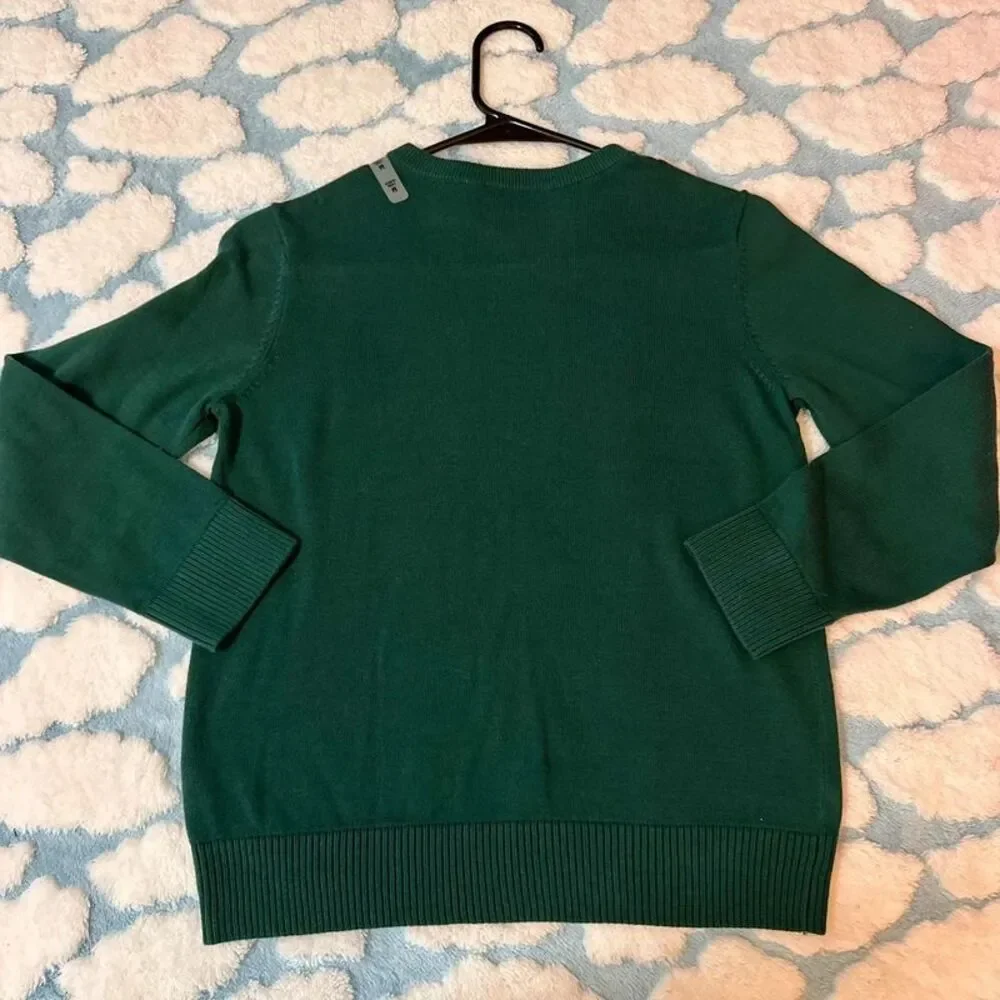 Children’s Place Boy’s Dark Green V Neck Sweater Size 7/8 M
